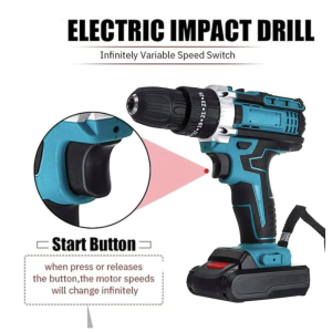 MAKITA Drill Cordless Drill Hammer Drill Batteri Cordless Impact Drill